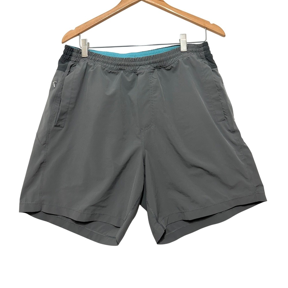 Birddogs Men's Boom for your Boomstick Shorts XXL Gray 7in Lined Gym Athletic